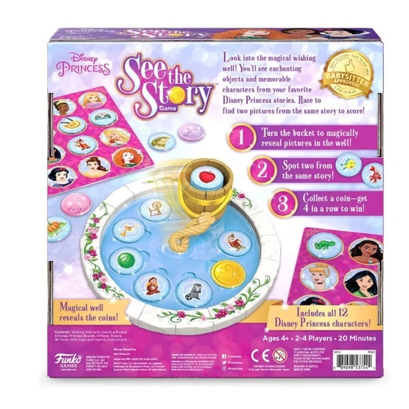 Funko Disney Princess See The Story Game - Picture 2 of 6